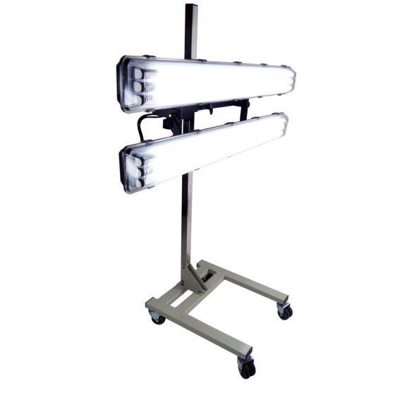 B-TEC® Sunny-LED - LED-Tageslichtlampe mit fahrbarem Stativ