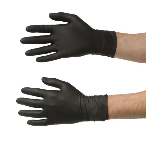 Colad Einweg Nitril Handschuhe Schwarz 60 Stück