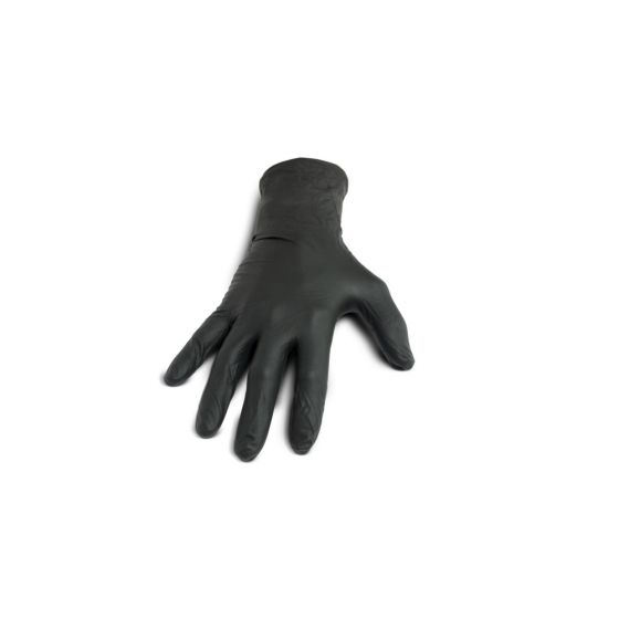 Audurra Nitril Handschuhe schwarz