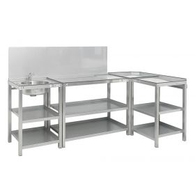 B-TEC® AS-R splashback for working tables