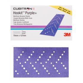 3M™ Cubitron™ II Hookit™ Purple Premium Sheets 737U / 334U 70 mm x 127 mm